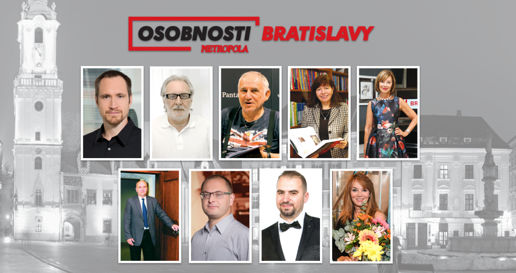 Predstavujeme vám laureátov projektu Osobnosti Bratislavy 2018